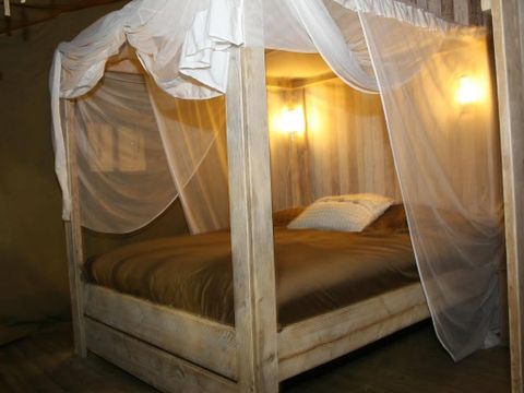 TENTE TOILE ET BOIS 5 personnes - Safari