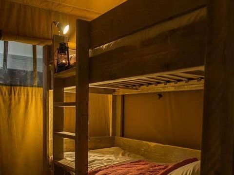 TENTE TOILE ET BOIS 5 personnes - Safari