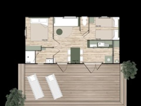 MOBILHOME 4 personnes - Nest 29