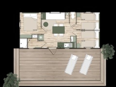 MOBILHOME 6 personnes - Nest 33