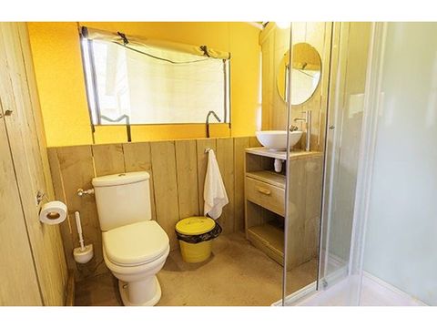 TENTE TOILE ET BOIS 4 personnes - SAFARI LUXE