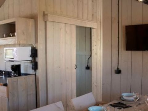 TENTE TOILE ET BOIS 6 personnes - SAFARI LUXE