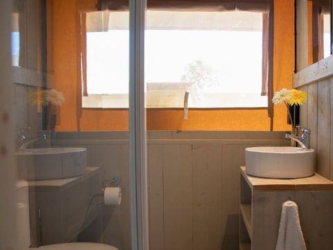 Tente en toile et en bois 6 personnes - SAFARI LUXE