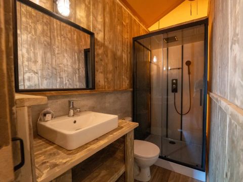 Tente en toile et en bois 4 personnes - Safari Tenten