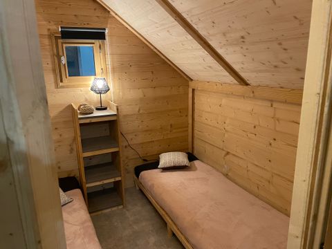 Tente en toile et en bois 5 personnes - Safari Lodge All Season
