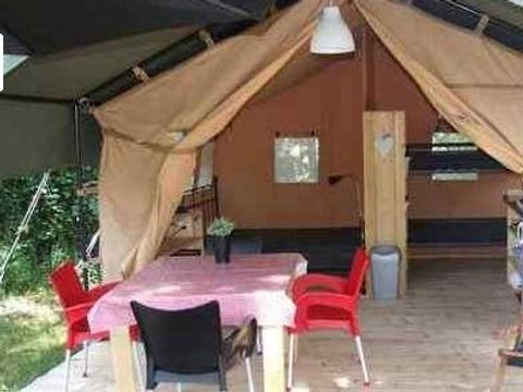 HÉBERGEMENT INSOLITE 4 personnes - Tente Lodge Indiana Arago/izards (sans sanitaires)