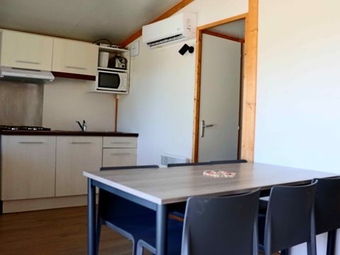 CHALET 6 personnes - Chalet 35m² Confort - 3 chambres + Terrasse intégrée + TV + Vue Lac 6 pers