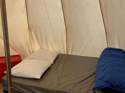 Tente en toile et en bois 4 personnes - Tipi Indiana