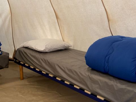 Tente en toile et en bois 4 personnes - Tipi Indiana