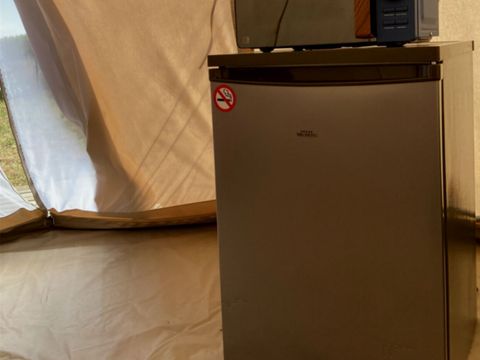 Tente en toile et en bois 4 personnes - Tipi Indiana