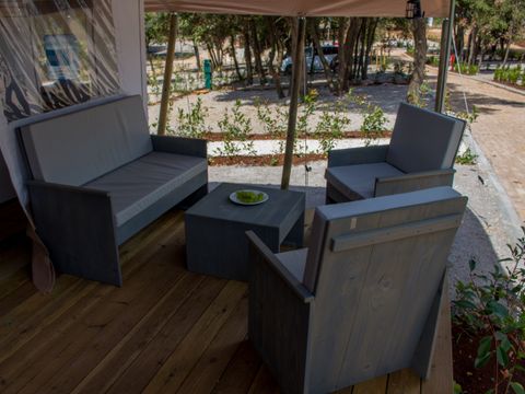 Tente en toile et en bois 5 personnes - Luxury safari tent