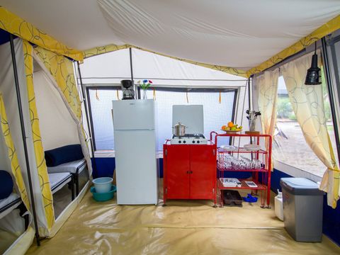 Bungalow toilé 6 personnes