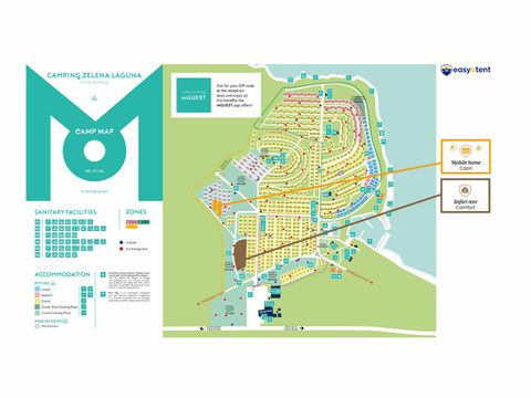 TENTE TOILE ET BOIS 4 personnes - Tente safari Confort + climatisation