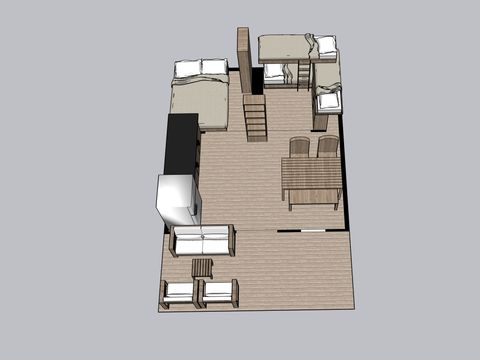 TENTE TOILE ET BOIS 4 personnes - Tente safari Confort + climatisation