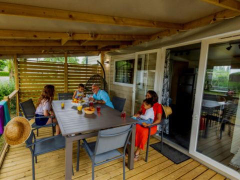 MOBILHOME 6 personnes - Premium 35m² 3ch 6 pers