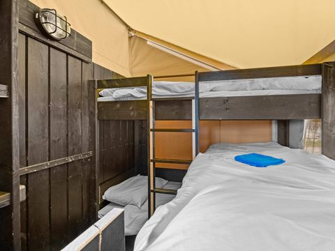 TENTE TOILE ET BOIS 5 personnes - Porto Sole - Tente Safari Bella Vista + air conditionné (5P)