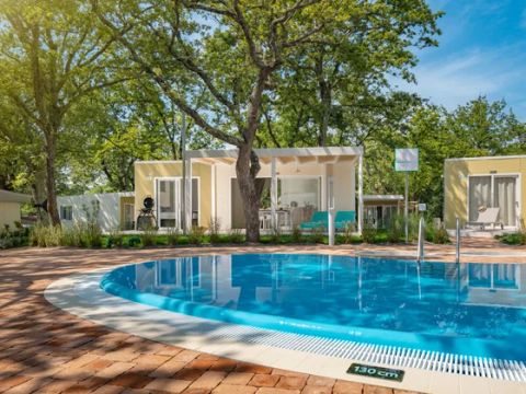 MOBILHOME 4 personnes - Premium Family Mobile Home Pool View