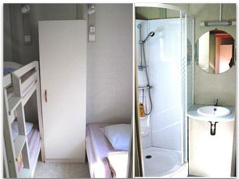 CHALET 5 personnes - 5 24m² + terrasse couverte 10m²  2 chambres