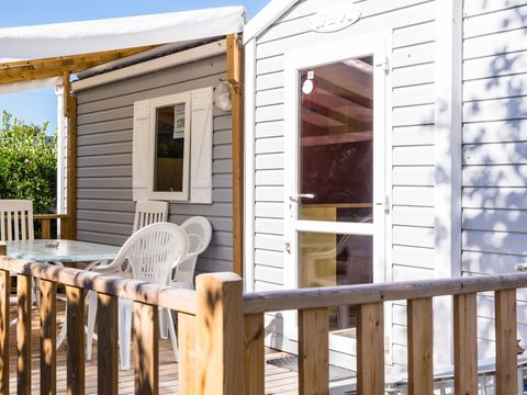 MOBILHOME 8 personnes - Classic | 3 Ch. | 6/8 Pers. | Terrasse surélevée