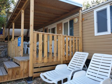 MOBILHOME 6 personnes - Mobil-home | Classic | 2 Ch. | 4/6 Pers. | Terrasse surélevée | Clim.