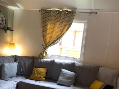 MOBILHOME 6 personnes - 005 (3 chambres, 2 salle d'eau) - Clim, TV, Lave-vaisselle, Lave-linge - Terrasse