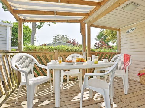 MOBILHOME 6 personnes - Comfort | 3 Ch. | 6 Pers. | Terrasse simple