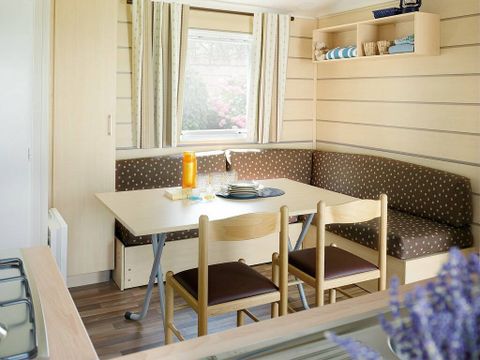 MOBILHOME 6 personnes - Comfort | 3 Ch. | 6 Pers. | Terrasse surélévée non couverte | Clim.
