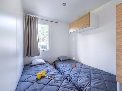 MOBILHOME 8 personnes - Premium | 3 Ch. | 6/8 Pers. | Terrasse surélevée