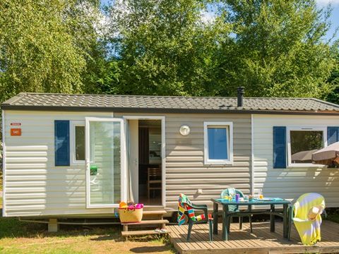 MOBILHOME 6 personnes - Comfort | 2 Ch. | 4/6 Pers. | Terrasse simple | Clim.