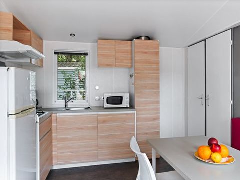 MOBILHOME 6 personnes - Comfort | 2 Ch. | 4/6 Pers. | Terrasse simple | Clim.