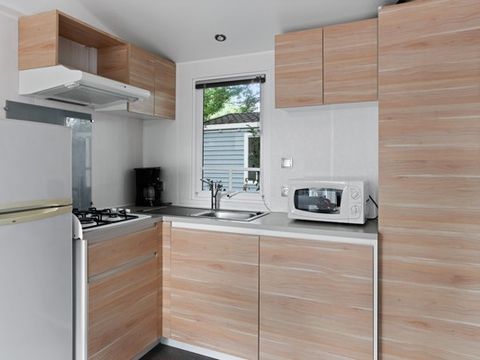 MOBILHOME 6 personnes - Comfort | 2 Ch. | 4/6 Pers. | Terrasse simple | Clim.