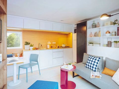 MOBILHOME 5 personnes - Supreme Plus 2 chambres 2 salles de bain Lounge