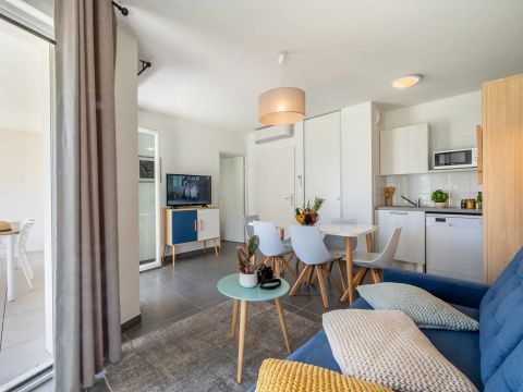 APPARTEMENT 6 personnes - G/360_2 PIECES CABINE 6 PERS AVEC VUE