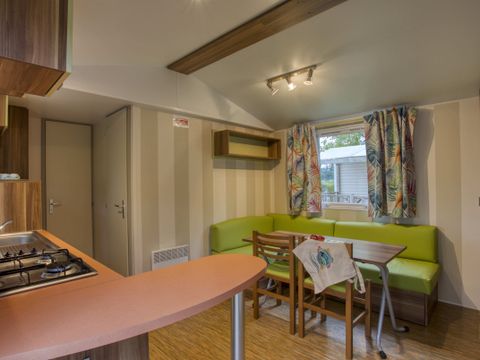 Mobilhome 4/5 personnes - Terrasse semi couverte