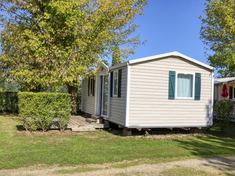 Mobilhome 5/6 personnes - Confort - 2 chambres - Terrasse ouverte