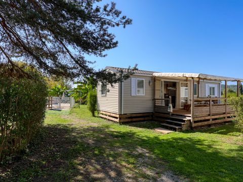 MOBILHOME 7 personnes - Mobil-home Privilège 3ch TV 2SDB 6/7 pers