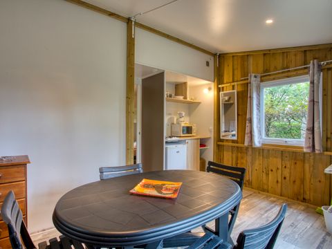 Bungalow 1/5 personnes - Tit'home Bois et terrasse - 2 chambres - Sans - SAN