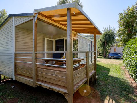 Mobilhome 6 personnes - Privilège - 3 chambres - TV lave-vaisselle
