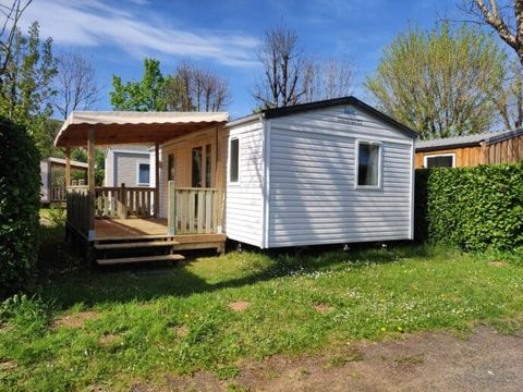 Mobilhome 4 personnes - Confort - 2 chambres - Terrasse couverte