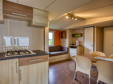 Mobilhome 4/5 personnes - Confort Plus - 2 chambres - Terrasse