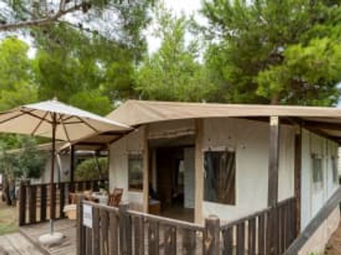 MOBILHOME 5 personnes - Tente Safari 5p 2ch ****