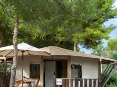 MOBILHOME 5 personnes - Tente Safari 5p 2ch ****