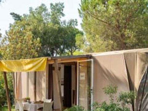 MOBILHOME 5 personnes - Tente Kenya 5p 2ch **