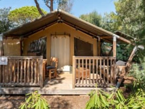 MOBILHOME 5 personnes - Tente Kenya + 5p 2ch **