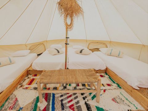 TENTE TOILE ET BOIS 4 personnes - Glamping 4P