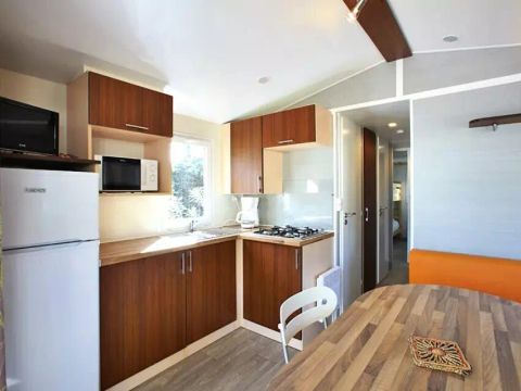 MOBILHOME 6 personnes - Mobil Home Confort Plus 4 Pièces 6 Personnes Climatisé + TV
