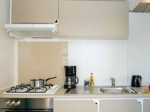 Mobilhome 6 personnes - Mobil-home | Comfort XL | 3 Ch. | 6 Pers. | Terrasse surélevée | Clim.