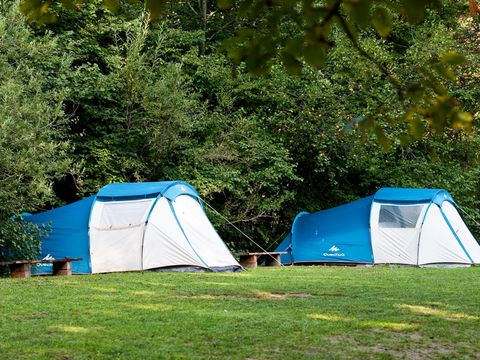 TENTE 2 personnes - Tente avec couchages (sans sanitaires privés)