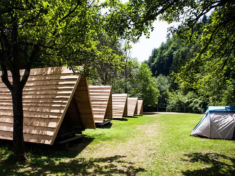 TENTE TOILE ET BOIS 3 personnes - Cabane Kokura (sans sanitaires)