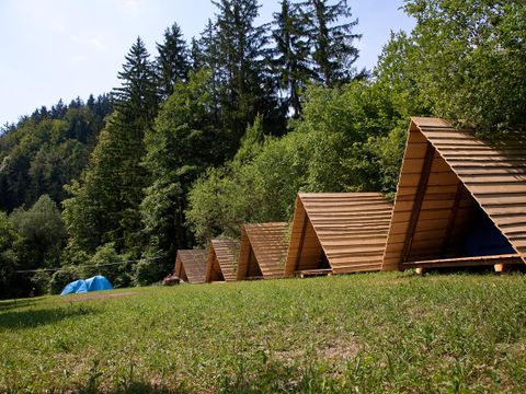 TENTE TOILE ET BOIS 3 personnes - Cabane Kokura (sans sanitaires)